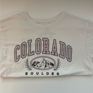 Boulder Colorado oversized T-shirt